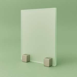 Verre trempé Sablé 27 mm